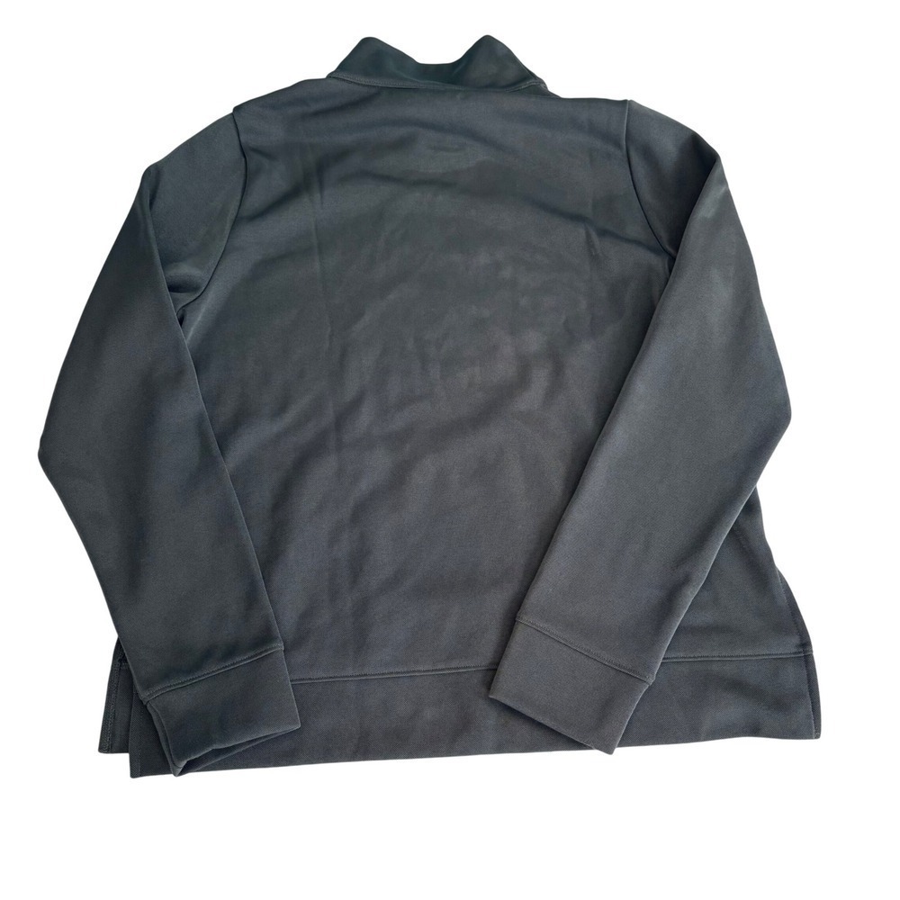 Under Armour ColdGear Pullover Sweatshirt Top Funnel Neck Gray Pocket MD Mirage - Picture 3 of 6